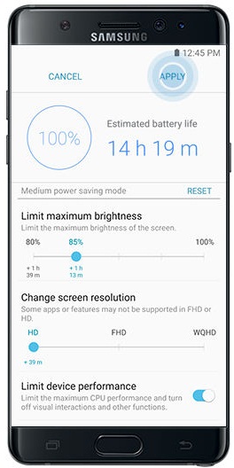 Samsung Galaxy S8 battery life, techloudgeek.com, techloudgeek