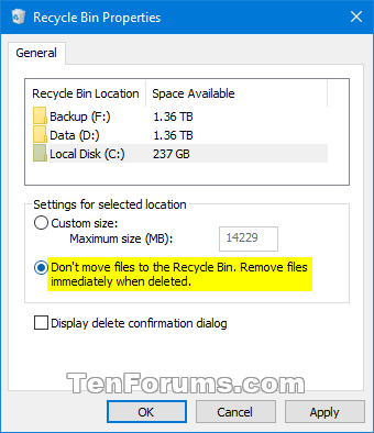 Find Junk Files And Delete, techloudgeek.com, techloudgeek, recycle bin, 